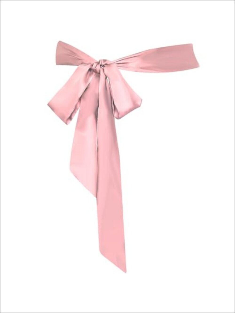 Satin Wedding Sash Belt 1.96in Wide Bridal Dress Ribbon Tie